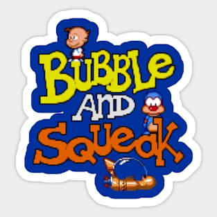 Bubble and Squeak Sticker